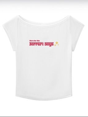 Ferrari Boys Crop Top